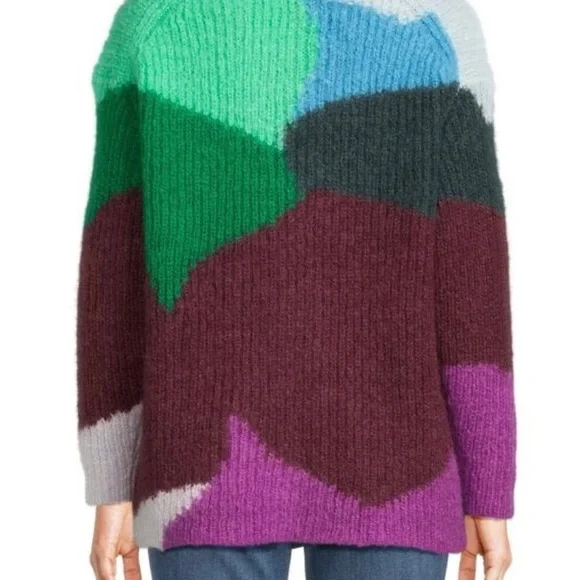 VINCE
Mohair & Alpaca Intarsia Wave Cardigan - Picture 7 of 8